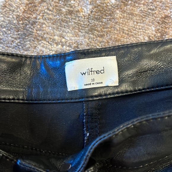 Leather pants- Aritzia - Picture 2 of 2